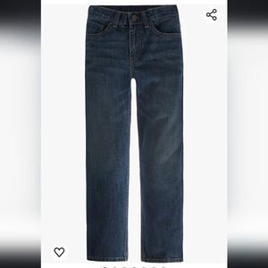 NWT Levi's Boys' 505 Regular Fit Jeans Size 16 28×30